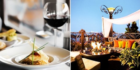 $40 -- Half-Off Riverfront Dining for 2 at Hyatt Regency