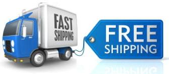 Fast, Free Shipping