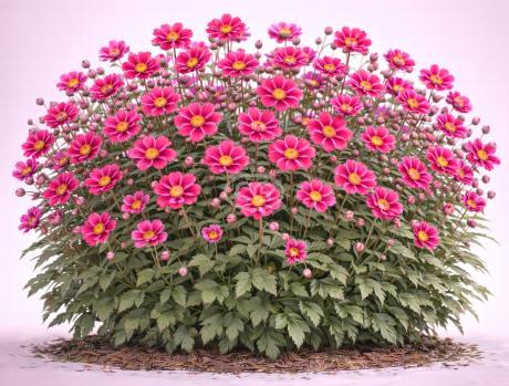 143　アネモネ Anemone hupehensis FANTASY® 'Red Riding Hood' | Wind Flower